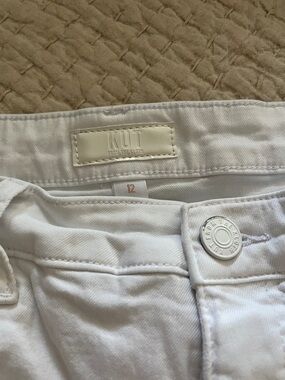 Kut From The Kloth White High-Rise Denim Jeans